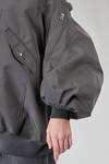 over bomber jacket in polyester and cotton oxford - JUNYA WATANABE 