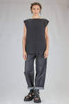 jeans in denim scuro di poliestere - JUNYA WATANABE 