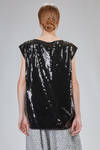 long and wide tunic with sequin - JUNYA WATANABE 