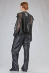 giacca tipo cardigan 'sculpture' al fianco in garza leggerissima di poliestere - JUNYA WATANABE 