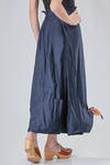 gonna lunga e ampia in satin leggerissimo di cotone - DANIELA GREGIS 