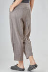 soft trousers in light linen, cotton, silk and cashmere jersey - BOBOUTIC 