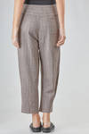 soft trousers in light linen, cotton, silk and cashmere jersey - BOBOUTIC 