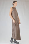 long dress in light silk jersey - BOBOUTIC 