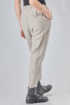 pantalone morbido in tela di lino lavato - RICORRROBE 