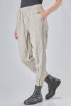 pantalone morbido in tela di lino lavato - RICORRROBE 