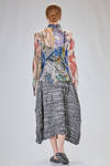 giacca in georgette di seta multicolor - RUNDHOLZ 