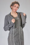 cardigan corto e ampio in maglia di seta - RUNDHOLZ 