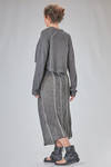 cardigan corto e ampio in maglia di seta - RUNDHOLZ 