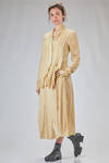 hip-lenght jacket, slim, in stretch silk and elastan georgette - RUNDHOLZ DIP 