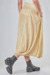 gonna lunga e morbida in georgette stretch di seta e elastan tinto in capo - RUNDHOLZ DIP 