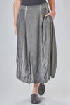 gonna lunga e morbida in georgette stretch di seta e elastan tinto in capo - RUNDHOLZ DIP 