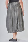 gonna lunga e morbida in georgette stretch di seta e elastan tinto in capo - RUNDHOLZ DIP 