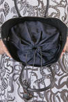 borsa 'sculpture' in pelle di vacchetta e parte interna a sacchetto di nylon - MELITTA BAUMEISTER 