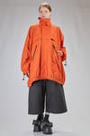 peacoat oversize in waterproof nylon canva - MELITTA BAUMEISTER 