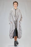 long raincoat in polyamide taffetas - KIMONORAIN 