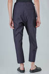 wide trousers in technical Japanese fresh cotton - IMjiT 