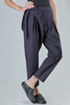 wide trousers in technical Japanese fresh cotton - IMjiT 