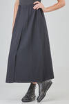 gonna longuette, dritta in maglia di lana leggera - BOBOUTIC 