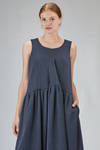 abito longuette, ampio, in rib di lana melange - COMME des GARÇONS - COMME des GARÇONS 