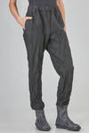 pantalone a sigaretta in twill lavato di lana e nylon - COMME des GARÇONS - COMME des GARÇONS 