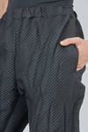 pantalone a sigaretta in twill lavato di lana e nylon - COMME des GARÇONS - COMME des GARÇONS 