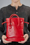 borsa a piccolo sacchetto in pelle sintetica di poliuretano - COMME des GARÇONS - COMME des GARÇONS 