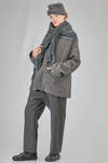 long and wide scarf in shaded cashmere gauze - F-CASHMERE by FISSORE 