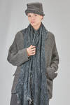 long and wide scarf in shaded cashmere gauze - F-CASHMERE by FISSORE 