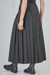 long and wide skirt in polyester, wool and polyurethane tropical - JUNYA WATANABE 