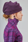 cappello in maglia a punto tipo bouclé di lana vergine - MARC LE BIHAN 