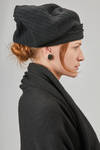 cappello in maglia a punto tipo bouclé di lana vergine - MARC LE BIHAN 