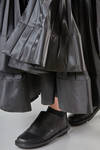 gonna lunga e ampia in satin di poliestere plissettato - NOIR KEI NINOMIYA 