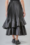 gonna lunga e ampia in satin di poliestere plissettato - NOIR KEI NINOMIYA 