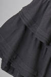 long and wide skirt in washed wool gauze - NOIR KEI NINOMIYA 