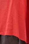 long and wide top in washed silk crêpe de chine - RISA NAKAMURA 