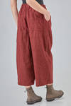 pantalone ampio in shetland di lana - RISA NAKAMURA 