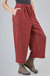 pantalone ampio in shetland di lana - RISA NAKAMURA 