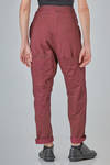 pantalone morbido in jersey stretch di cotone e elastan sovra tinto - RUNDHOLZ 