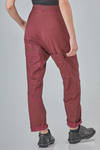pantalone morbido in jersey stretch di cotone e elastan sovra tinto - RUNDHOLZ 