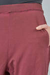 pantalone morbido in jersey stretch di cotone e elastan sovra tinto - RUNDHOLZ 