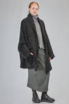 oversize cardigan in eco-friendly alpaca fur and polyester - RUNDHOLZ DIP 