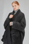 oversize cardigan in eco-friendly alpaca fur and polyester - RUNDHOLZ DIP 