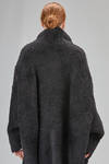 oversize cardigan in eco-friendly alpaca fur and polyester - RUNDHOLZ DIP 