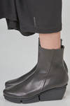 boot SOILI in cowhide leather and 3-blocks rubber heel - TRIPPEN 