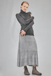 turtleneck t-shirt in cashmere, silk and polyester - AVANT TOI 