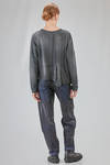 t-shirt lunga e asimmetrica in jersey di cotone - HIGH 