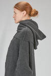collo ampio a cappa in maglia stretch di lana merino, yack, poliammide e elastan - ISABEL BENENATO 
