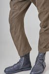 pantalone morbido in canvas di lino e cotone - YUTA MATSUOKA 