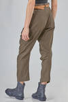 pantalone morbido in canvas di lino e cotone - YUTA MATSUOKA 